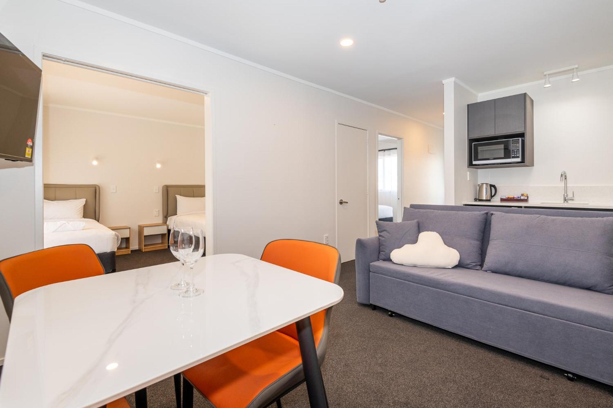 Aurora City Suites Motel Rotorua Eksteriør billede